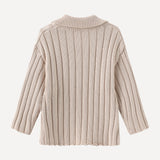 Chunky Knit Jumper in Beige