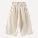 Organic Cotton Linen Pants in Beige