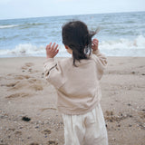 Slouchy Sweatshirt in Beige