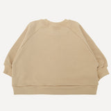 Slouchy Sweatshirt in Beige